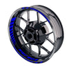 Fit Yamaha YZF R1 19-20 Logo Moto GP Stripe 17 inch Wheel Rim Sticker - MC Motoparts