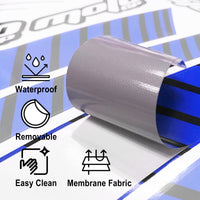 Fit Triumph Daytona 955i 765 1200 Logo Moto GP Stripe 17 inch Wheel Rim Sticker - MC Motoparts