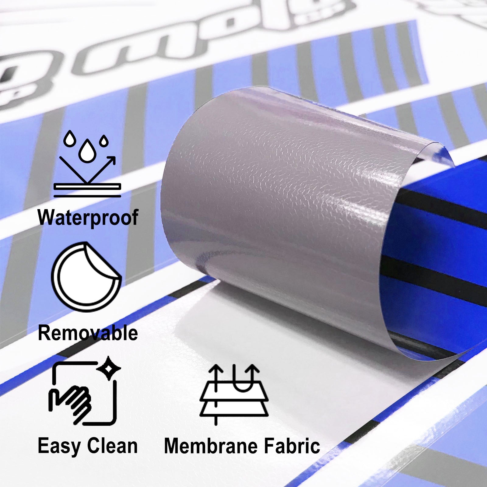 Fit Triumph Daytona 955i 765 1200 Logo Moto GP Stripe 17 inch Wheel Rim Sticker - MC Motoparts