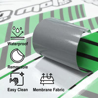 Fit Kawasaki ER-6F Logo Moto GP Stripe 17 inch Wheel Rim Sticker - MC Motoparts