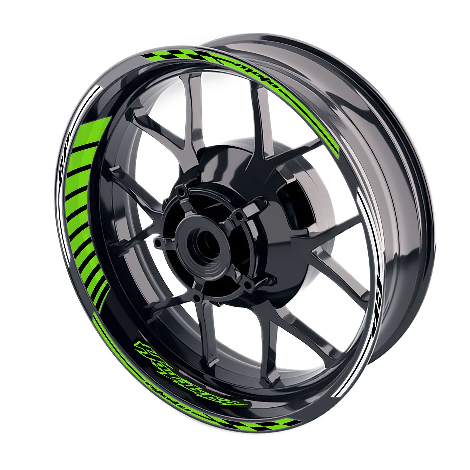 Suzuki GSX1300R Hayabusa GP Rim Stickers | MC Motoparts