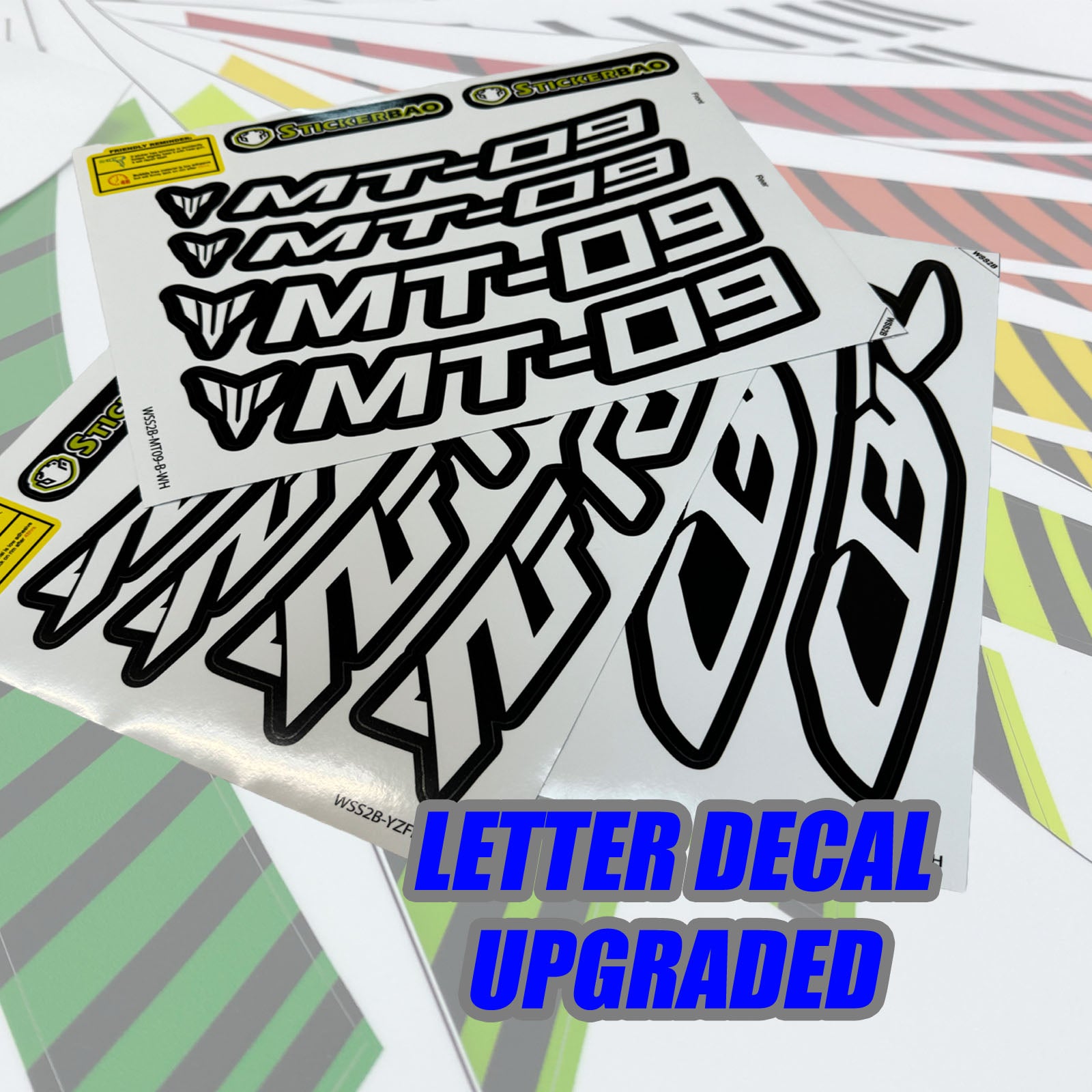 Kawasaki ZX6R Ninja ZX636 GP Rim Stickers | MC Motoparts
