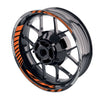Fit Honda CBR1000RR CBR650R Logo Moto GP Stripe 17 inch Wheel Rim Sticker - MC Motoparts