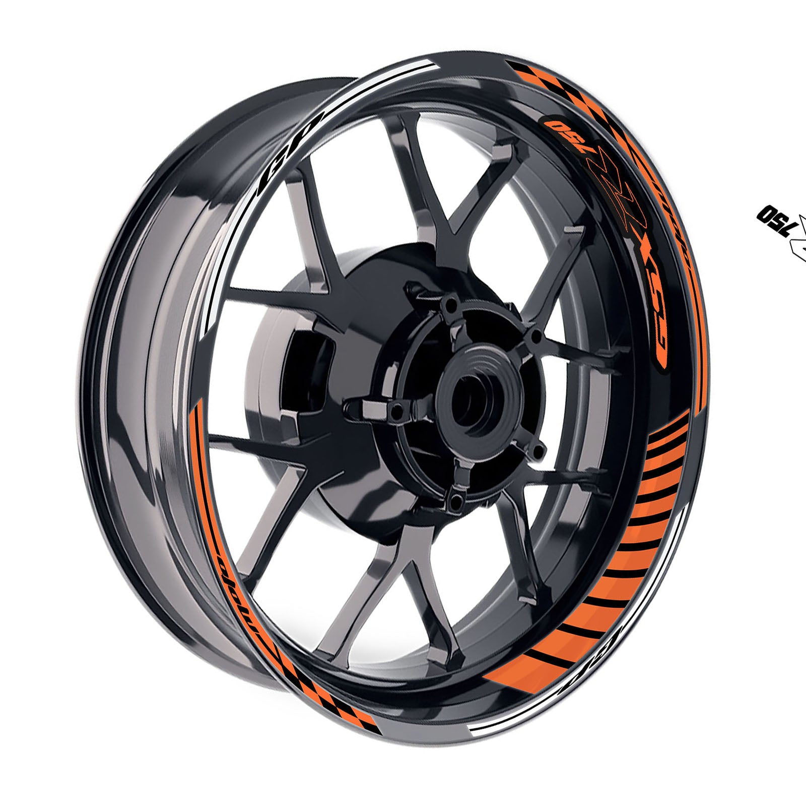 Suzuki GSXR750 GP Rim Stickers | MC Motoparts