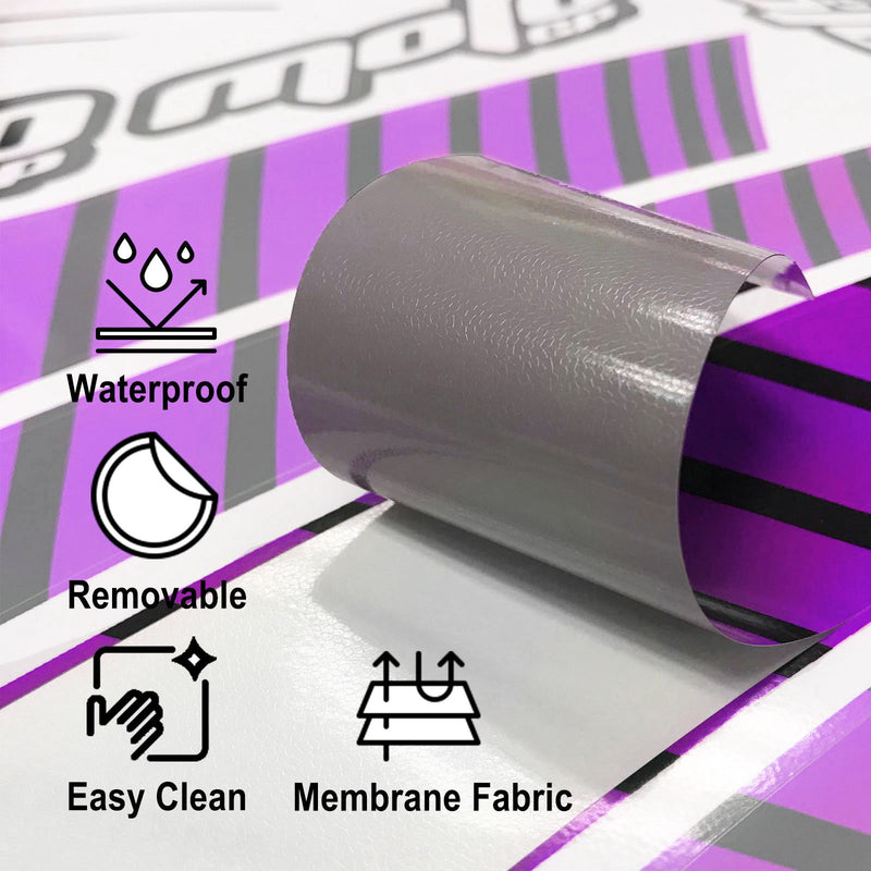 Fit Yamaha XSR 700 Logo Moto GP Stripe 17 inch Wheel Rim Sticker - MC Motoparts