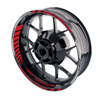 Fit Triumph Daytona 675 R Logo Moto GP Stripe 17 inch Wheel Rim Sticker - MC Motoparts