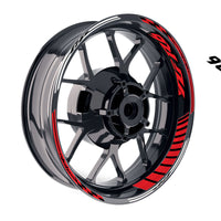 Fit Yamaha YZF R6 Logo GP 17 inch Rim Wheel Stickers Racing Check