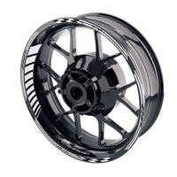 Fit Suzuki ?G Hayabusa Logo Moto GP Stripe 17 inch Wheel Rim Sticker - MC Motoparts