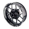 Fit Triumph Street Triple 675 R Logo Moto GP Stripe 17 inch Wheel Rim Sticker - MC Motoparts