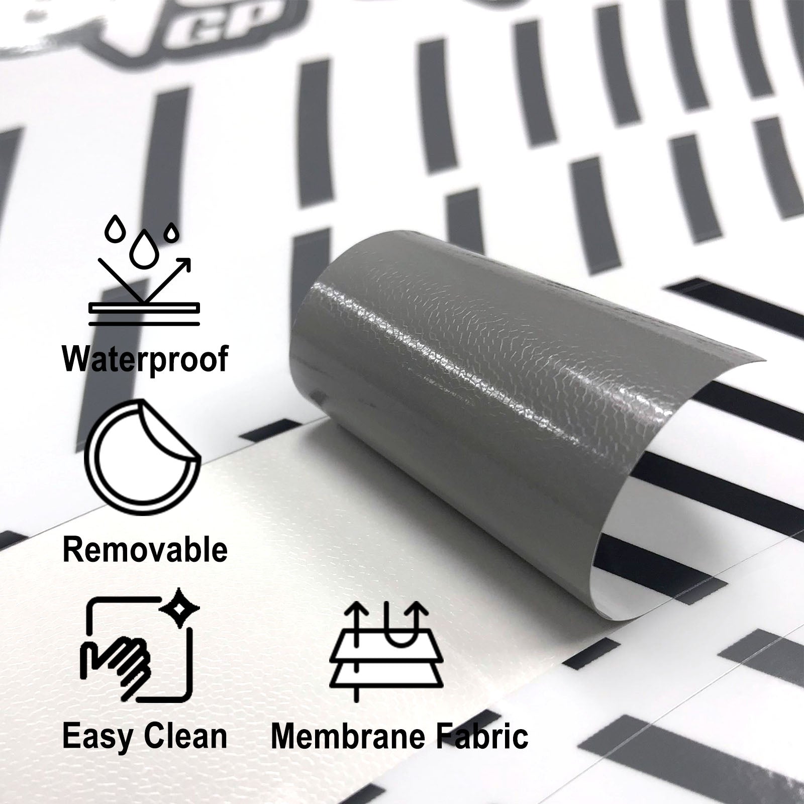 Fit Ducati Hypermotard 939 Logo Moto GP Stripe 17 inch Wheel Rim Sticker - MC Motoparts