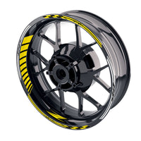 Fit Kawasaki Z750 Z800 Logo Moto GP Stripe 17 inch Wheel Rim Sticker - MC Motoparts