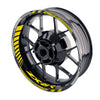 Fit Kawasaki ZX6R Ninja ZX636 Logo Moto GP Stripe 17 inch Wheel Rim Sticker - MC Motoparts