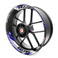 J01 Removable Wheel Decal 2-Piece Inner Rim Sticker For Aprilia