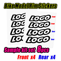 Kawasaki Z650 inner rim sticker set with bike-specific wheel decals by StickerBao, featuring black and silver design details.