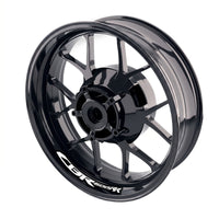 Honda CBR600RR inner rim sticker set by StickerBao, featuring wheel decals for custom motorcycle rim decoration.