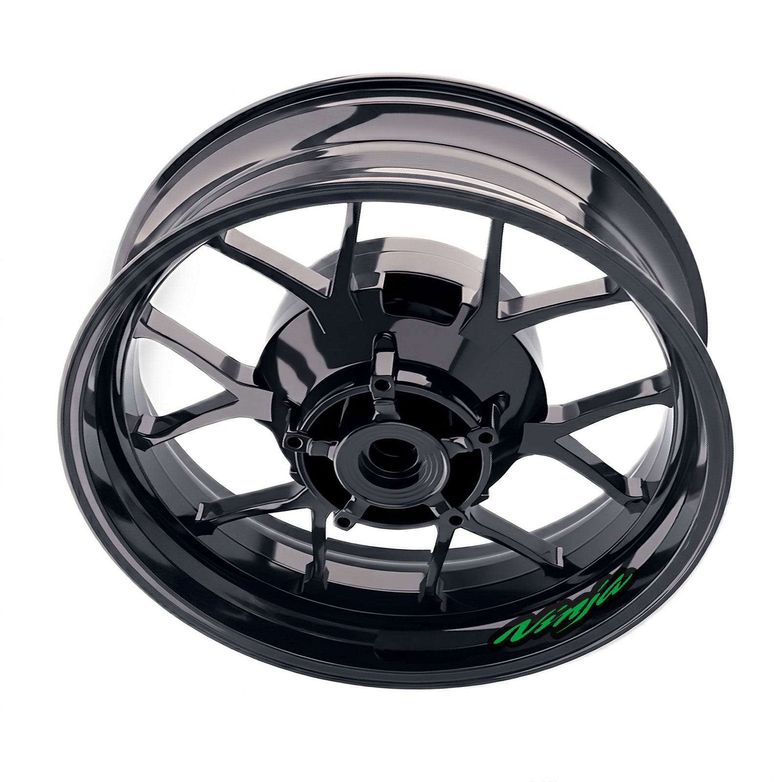 For Kawasaki ZX10R Ninja ZX1000 Inner Rim Stickers | Bike Model