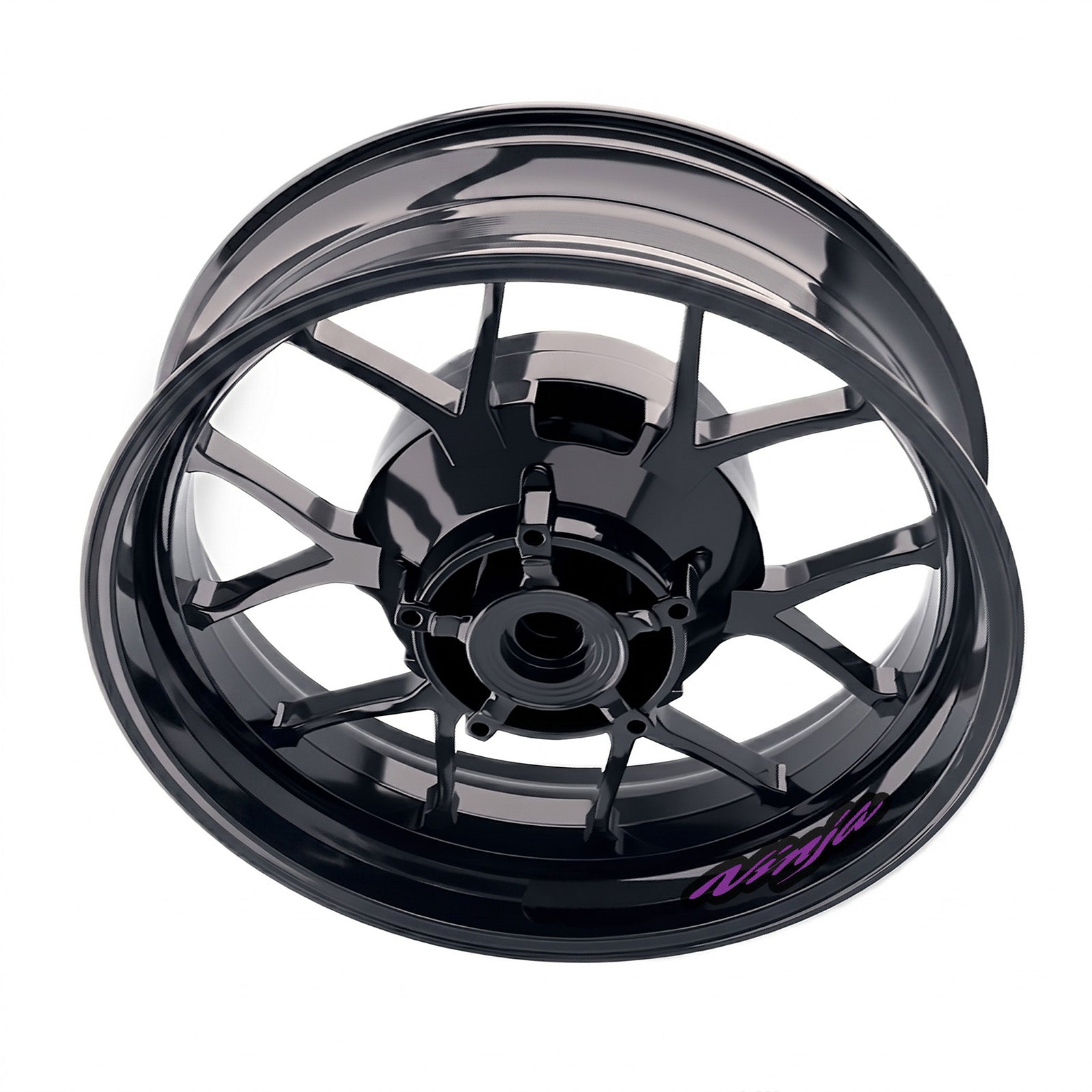 For Kawasaki NINJA ZX6R Inner Rim Stickers | Bike Model Specific
