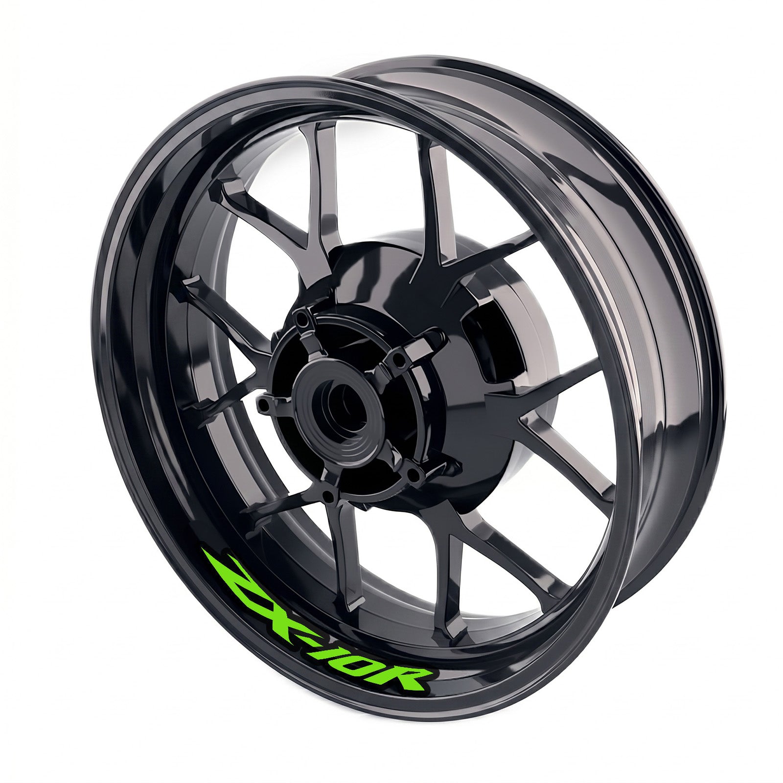Kawasaki 17'' Rim Motorcycle Wheel Rim Stickers – MC Motoparts