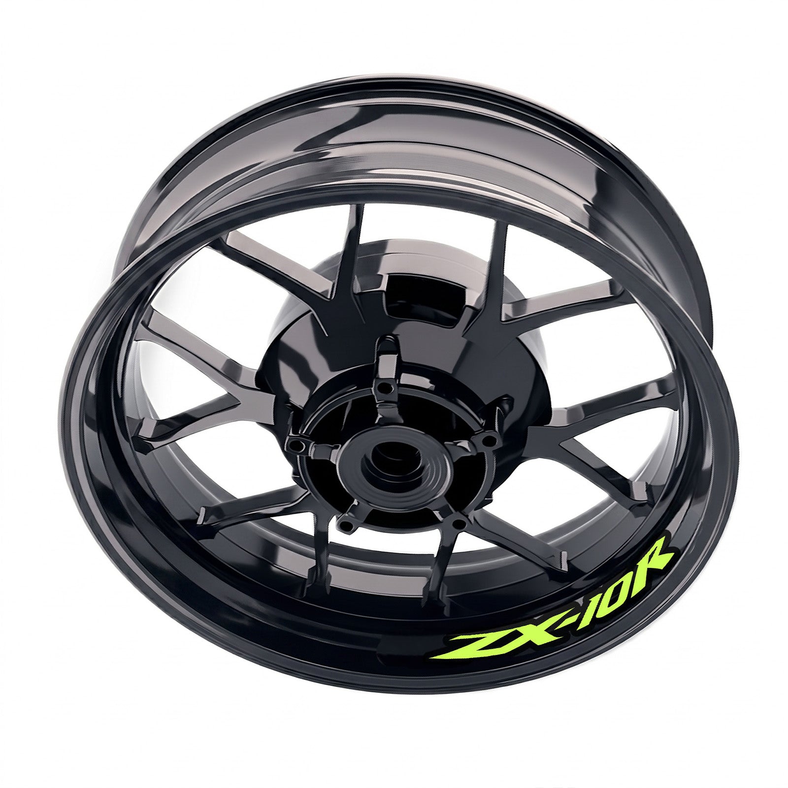 For Kawasaki ZX10R Ninja ZX1000 Inner Rim Stickers | Bike Model