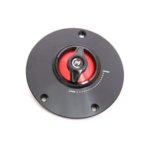 Red Quick Lock Release REVO fuel cap for mototorcycle