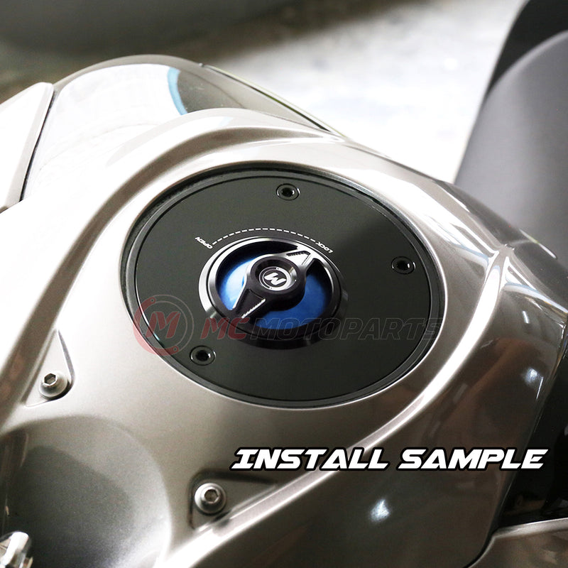 Installation sample of Fit Suzuki SV650 TL1000 REVO Quick Release Fuel Cap