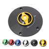 Gold Quick Lock Release REVO fuel cap for mototorcycle