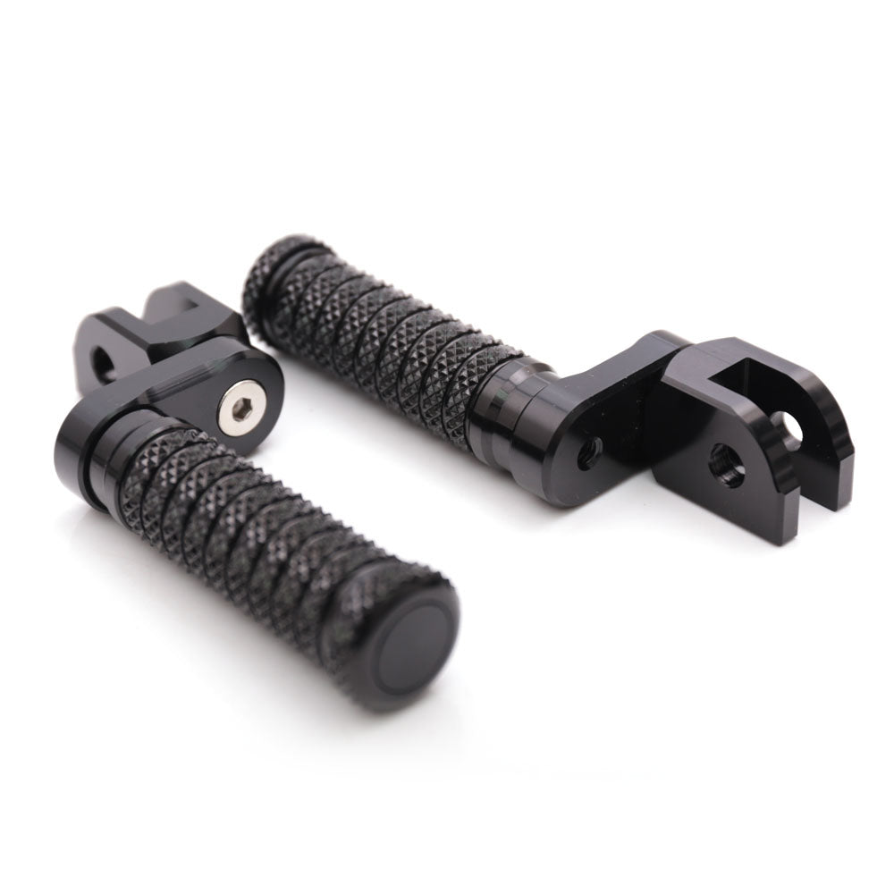Fit Triumph Trophy 900 Street Cup Street Twin 25mm Extension M-Grip POLE Front Foot Pegs - MC Motoparts