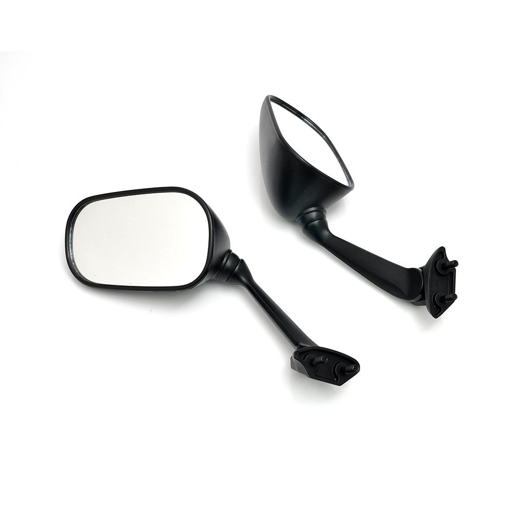 Fits Yamaha YZF R6 08-16 Black eMark Aftermarket Rear View Mirrors - MC Motoparts