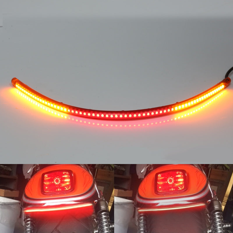 36cm AMP-Z Rear LED Turn Signal Brake Light Strip - MC Motoparts