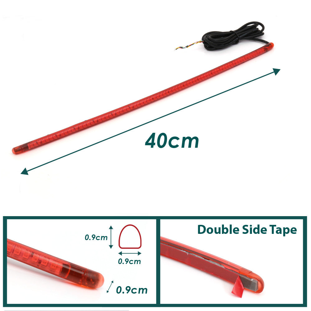 40cm AMP-Z LED Turn Signal Brake Light Strip | MC Motoparts