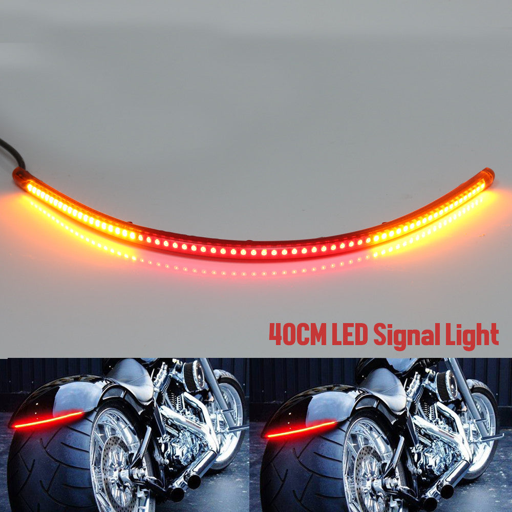 40cm AMP-Z Rear LED Turn Signal Brake Light Strip - MC Motoparts