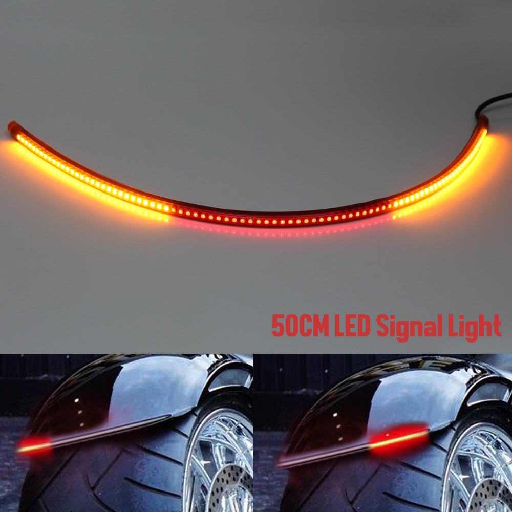 50cm AMP Z LED Turn Signal Brake Light Strip MC Motoparts