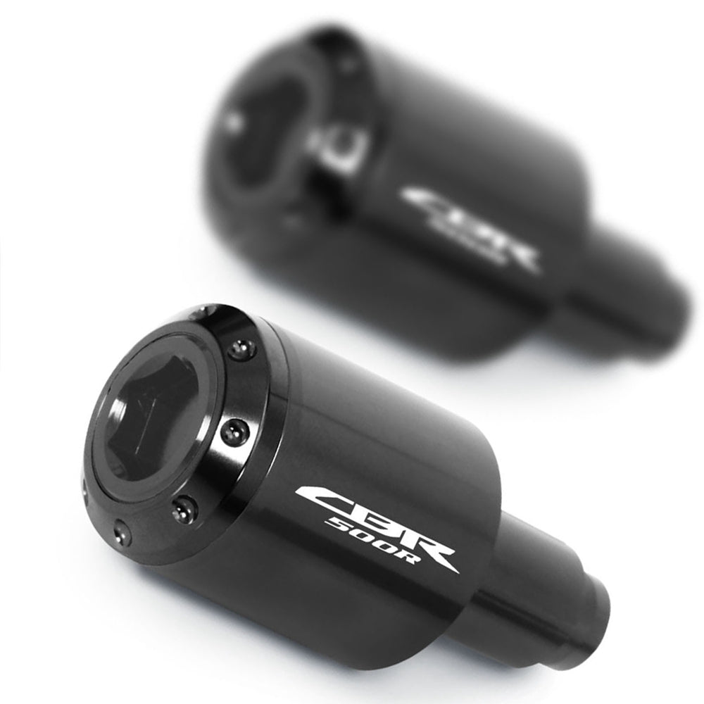 Fit Honda CBR500R Engraved Logo ATOM Bar Ends | MC Motoparts