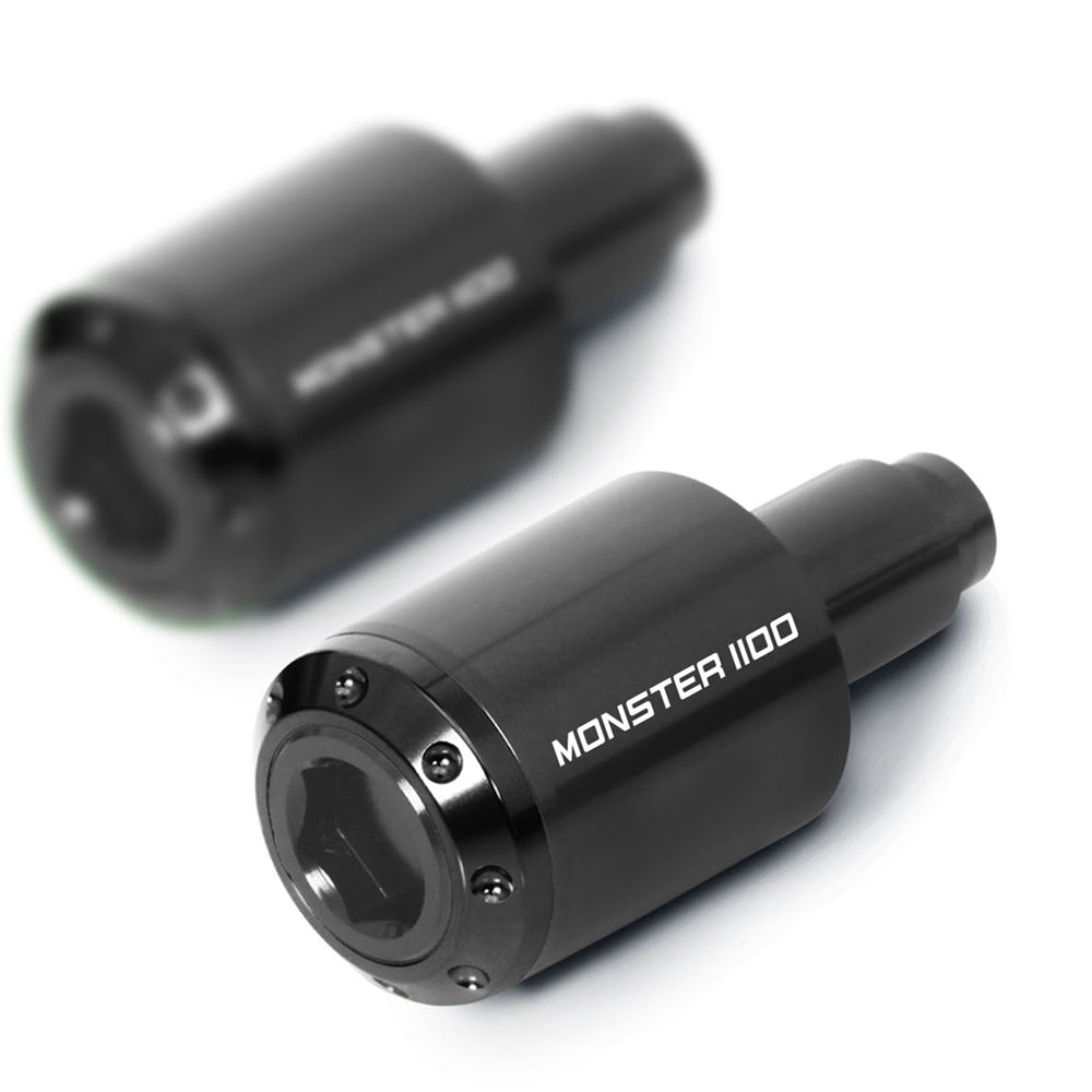 Fit Ducati Monster 1100 Engraved Bar Ends | MC Motoparts