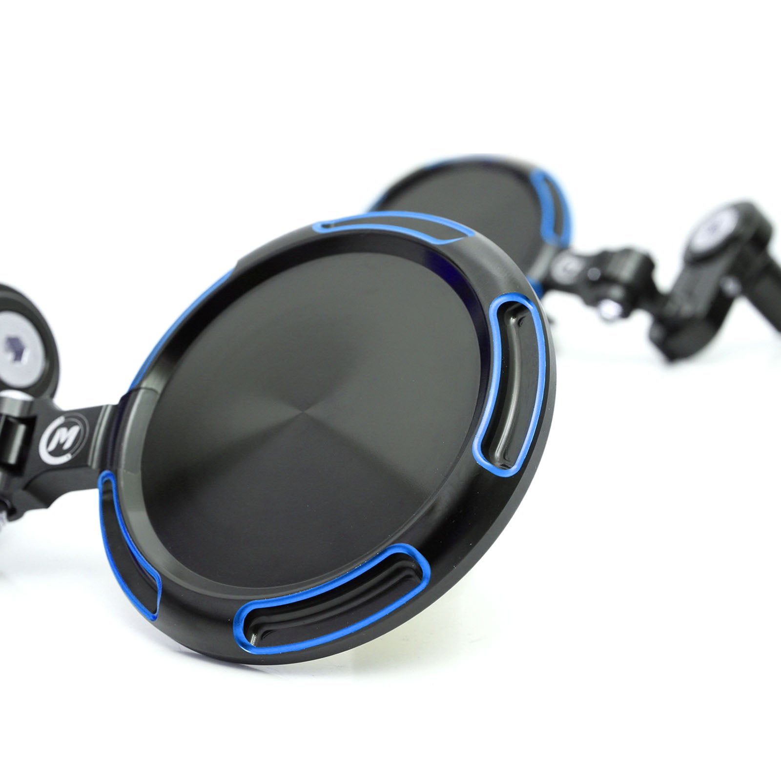 モンスター Fits Aprilia Foldable SONIC Bar End Mirrors | MC Motoparts