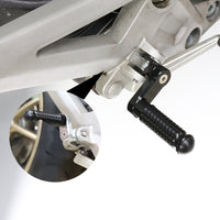 Fit Honda CBR600RR CBR650F BLACK SHADOW 40mm Extension Front Foot Pegs - MC Motoparts