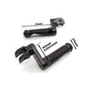 Fits Harley Davidson Softail BLACK SHADOW 40mm Extension Front Foot Pegs - MC Motoparts