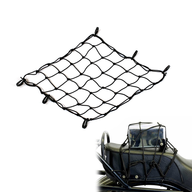 18'' Heavy Duty Cargo Net Mesh Net with 6 POM Hooks - MC Motoparts