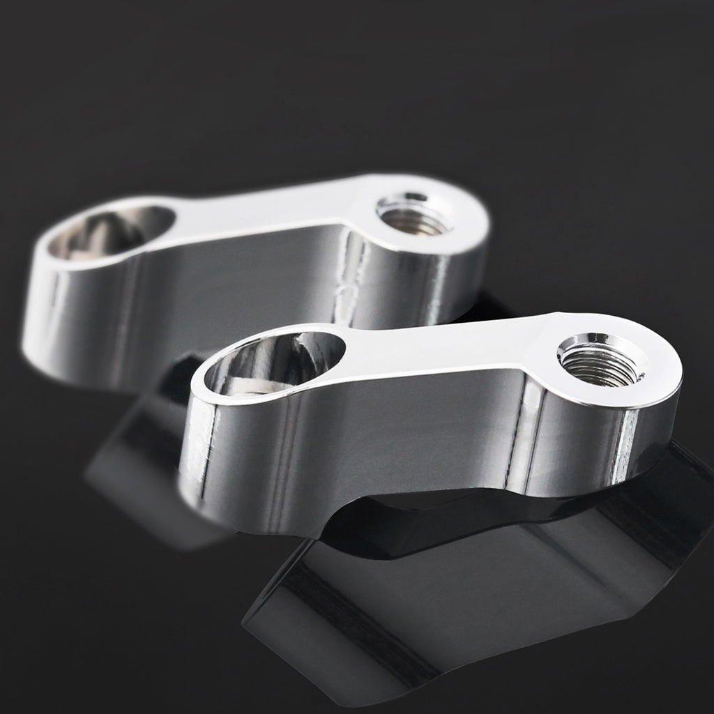 Fit Kawasaki Chrome Side Mirror Extender | MC Motoparts