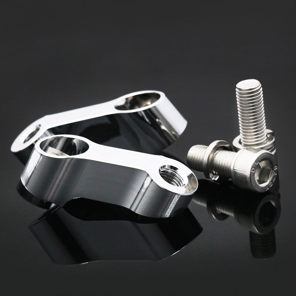Fit Honda Chrome Side Mirror Extender Riser | MC Motoparts