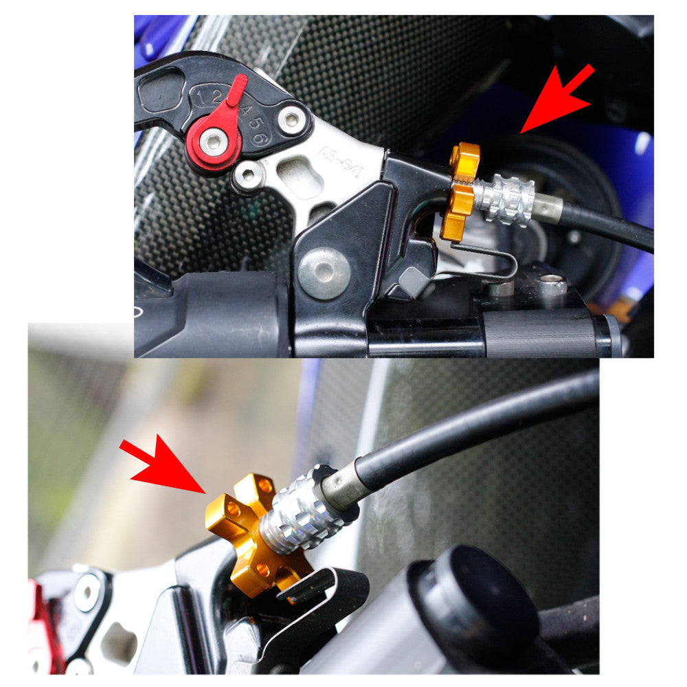 Fit Honda CBR1000RR Fireblade CBR954RR Brake Cable Adjuster Bolt - MC Motoparts