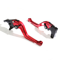 Red Color Yamaha YZF R1 R6 R6S GP Brake Clutch Short Lever MC Motoparts