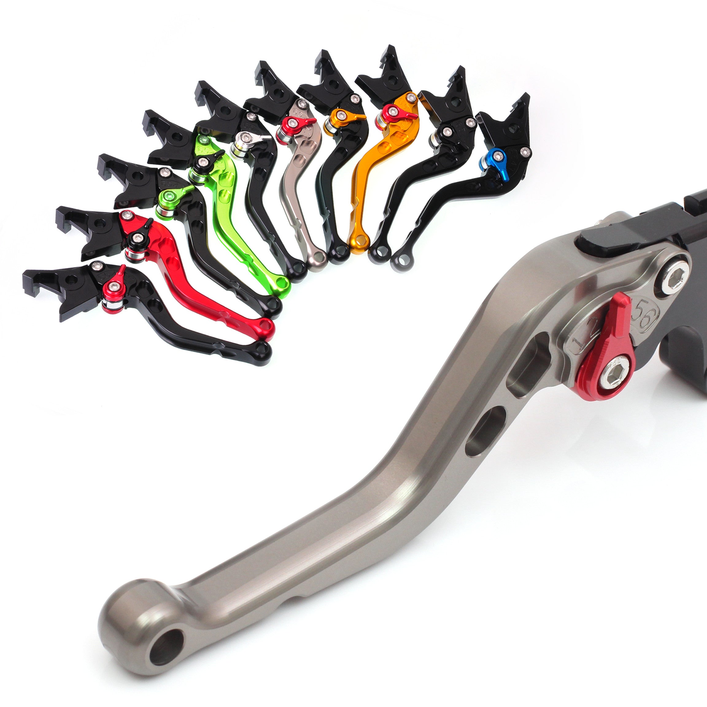 トリプルX Fit Kawasaki GP Brake Clutch Short Lever | MC Motoparts