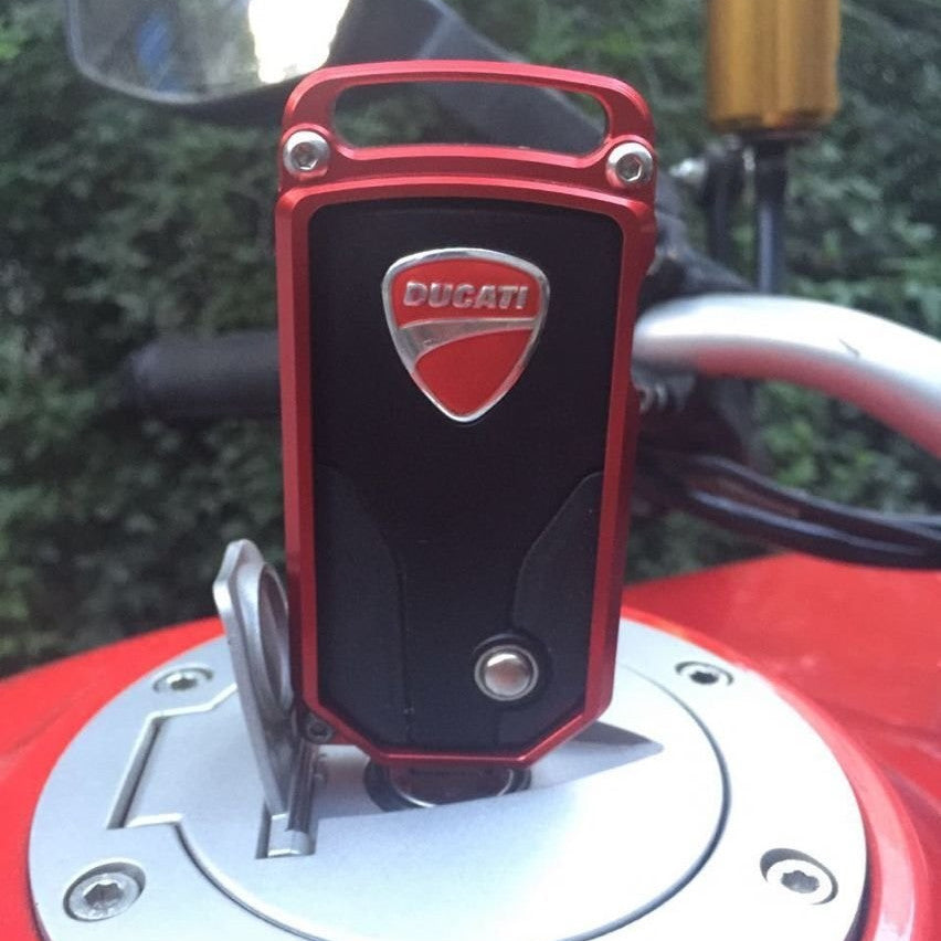 Fit Ducati Diavel Multistrada 1200 Dual Color Key Case Holder - MC Motoparts