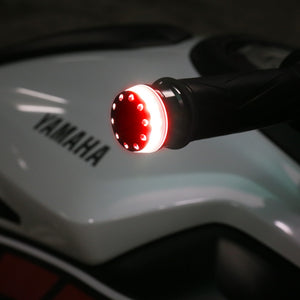 Fit Triumph Street Triple 675 Daytona IXENO Brake Light LED Bar Ends - MC Motoparts