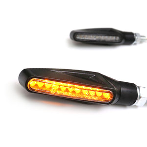 SLINE LED Front & Tail Amber Turn Signal Light - MC Motoparts