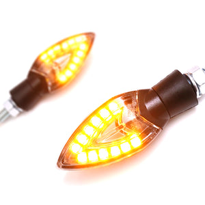 SHIELD LED Front & Tail Blinker Turn Signal Light - MC Motoparts
