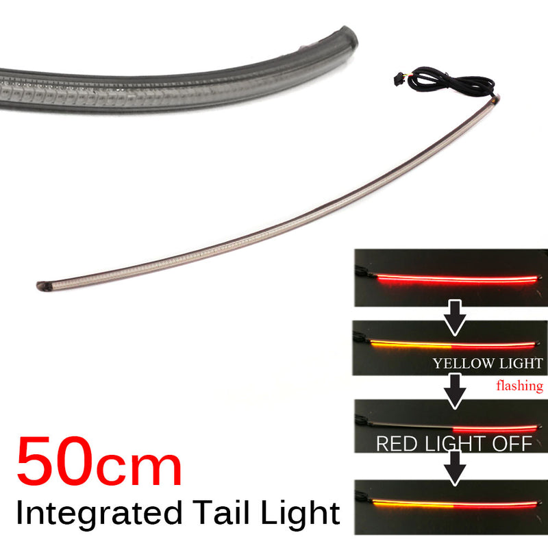 50cm A4 LED Integrated Turn Signal Tail Light - MC Motoparts
