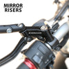 Fit Honda CB1000R 2007-2015 Engraved Logo Rear View Mirror Extender Riser - MC Motoparts