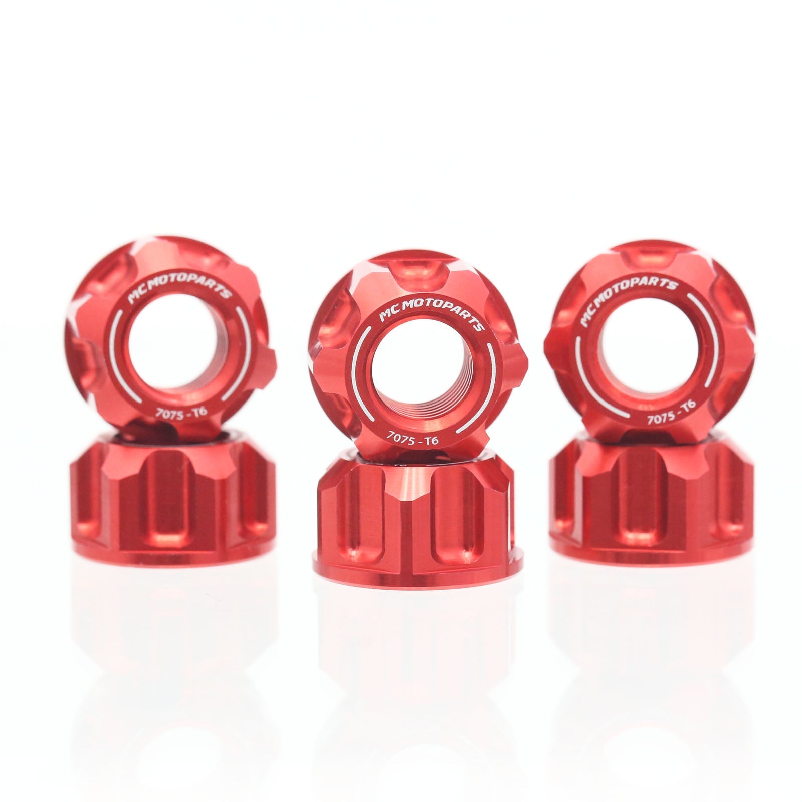 Fit Yamaha SPOKE6 M8 Rear Sprocket Nuts Kit | MC Motoparts